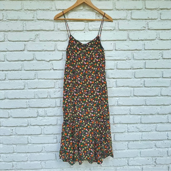 GANNI Joycedale slip dress 100% silk size XS (fits like XXS) - Picture 10 of 14